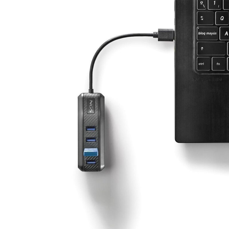 Hub Usb 30 Ngs Port 30 4 Porturi Negru