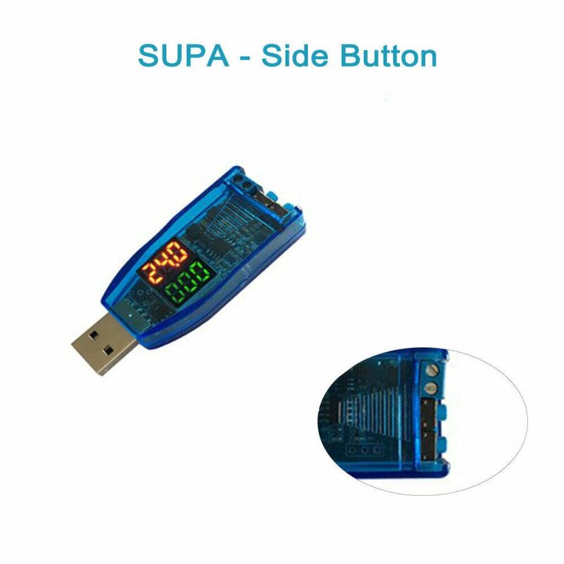 Modul Usb Dc Dc Sursa Reglabila Step Up Down 3w Intrare 35v 12v Iesire 1v 24vdc
