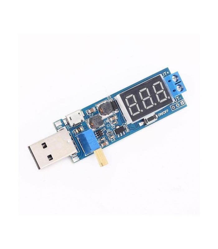 Modul Usb Dc Modul USB STEP UP intrare DC 3.5-12V iesire DC 1.2-24V