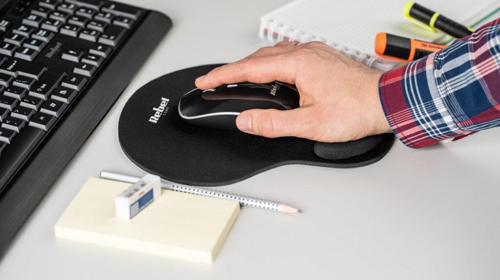 Mouse Wireless 800 1200 1600dpi Usb 24 Ghz Plug And Play Wm200 Rebel