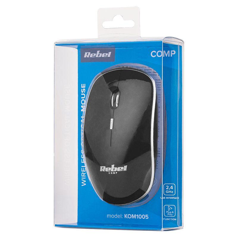 Mouse Wireless 800 1200 1600dpi Usb 24 Ghz Plug And Play Wm200 Rebel