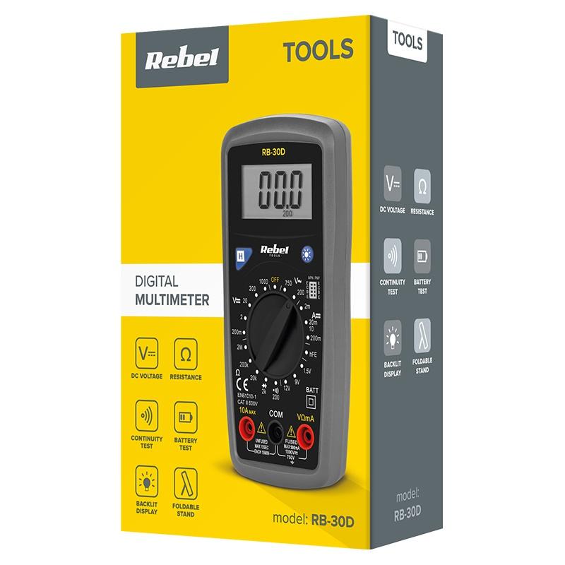 Multimetru Universal Rb 30d Rebel