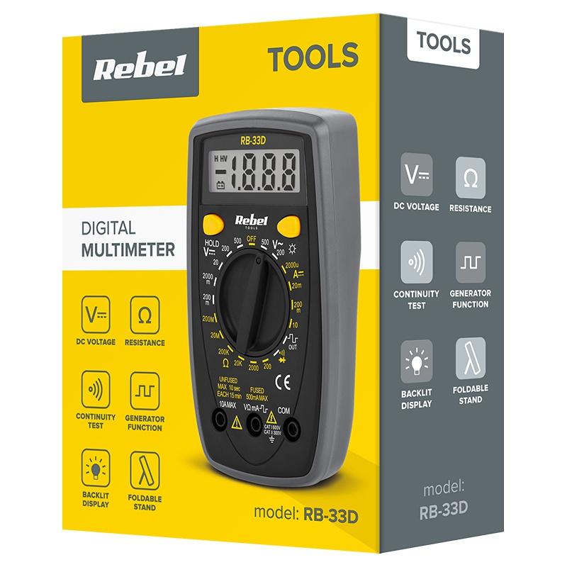 Multimetru Universal Rb 33d Rebel