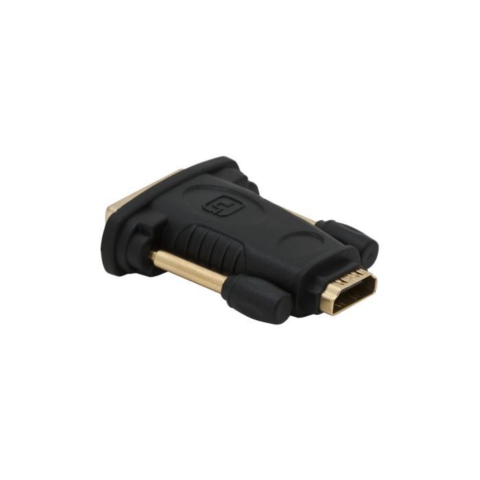 Adaptor Digital Fisa Dvi D 241tata Soclu Hdmimama Placat Cu Aur Delight 05740