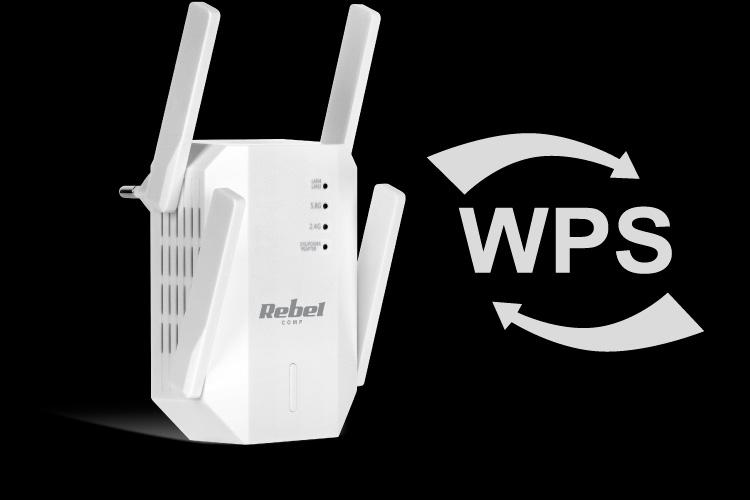 Amplificator de semnal range extender repeater 2.4-5GHz REBEL KOM1031 10 Amplificator De Semnal Range Extender Repeater 24 5ghz Rebel Kom1031