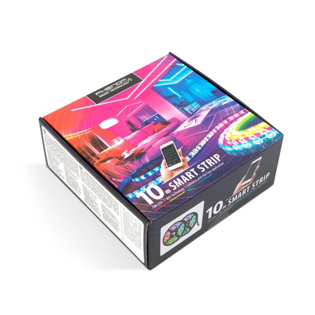 Banda Led Inteligenta Rgb Smd 30led Uri M 2x5m Pachet Phenom