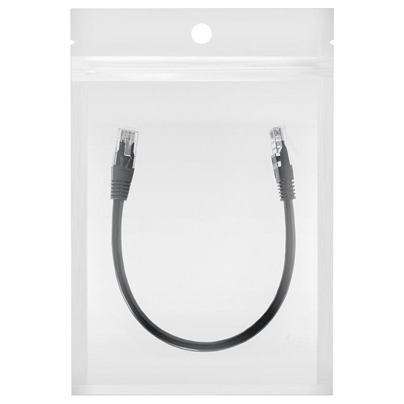 Cablu Patchord Utp Cat6 025m Negru Rb 6013 025 Rebel