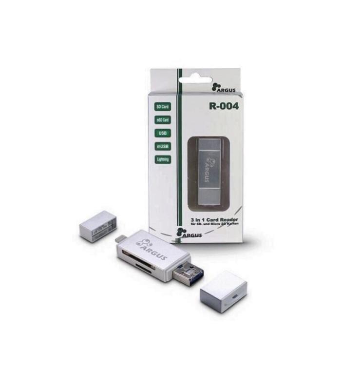 Card Reader Inter Tech Argus R 004 Tf Sd Sdhc Sdxc Microsd Microsdhc Microsdhx