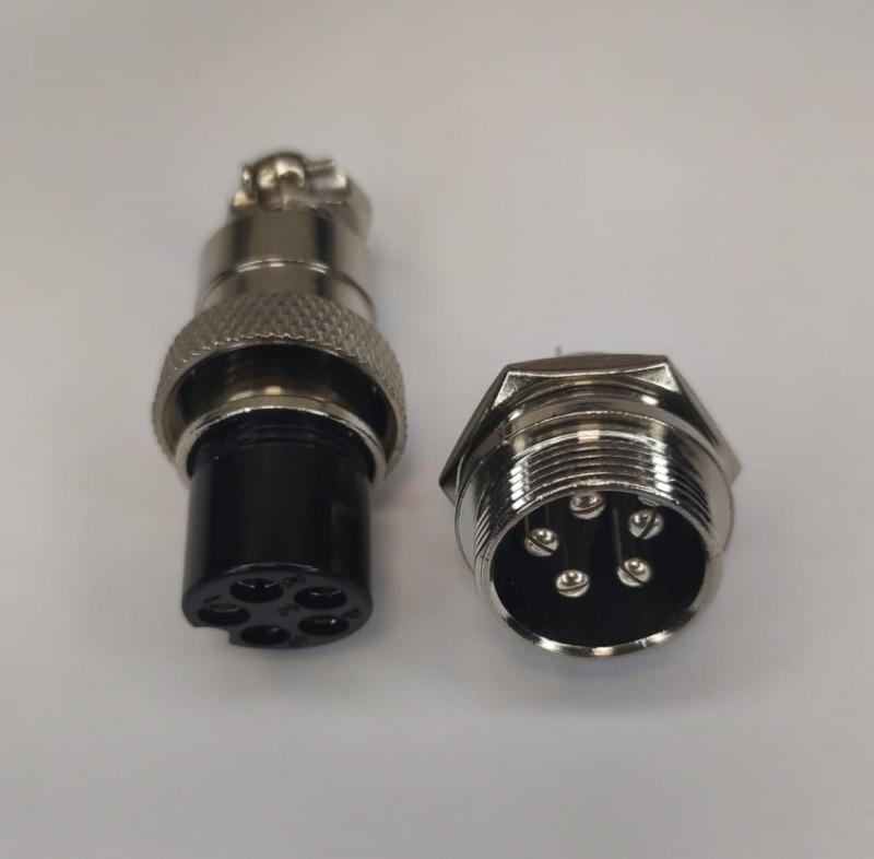 Conector Microfon Mare 5 Pini Set Mamatata 2b 20 Mm