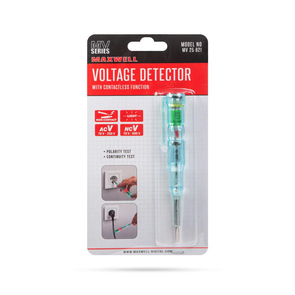 Creion De Faza Cu Functie Fara Contact Cu Led Rosu 70 250vac Alimentat Cu Baterie Maxwell