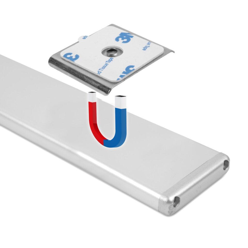 Iluminator Led Cu Senzor De Miscare Alimentat Cu Baterie Magnetic 40cm Phenom