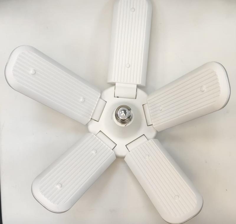 Lampa Pliabila 5 Brate 80w E27 6500k Ffw5180