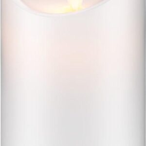 Lumanare LED Real Wax alb 10x15cm Goobay 66521
