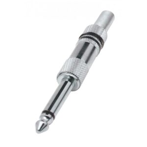 Mufa Jack tata mono 6.3 mm metal protectie la spargere HOME