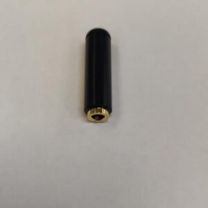 Mufa mama JACK 3.5 mm 4Pini 4 Contacte metal negru cu aurit carcasa slim
