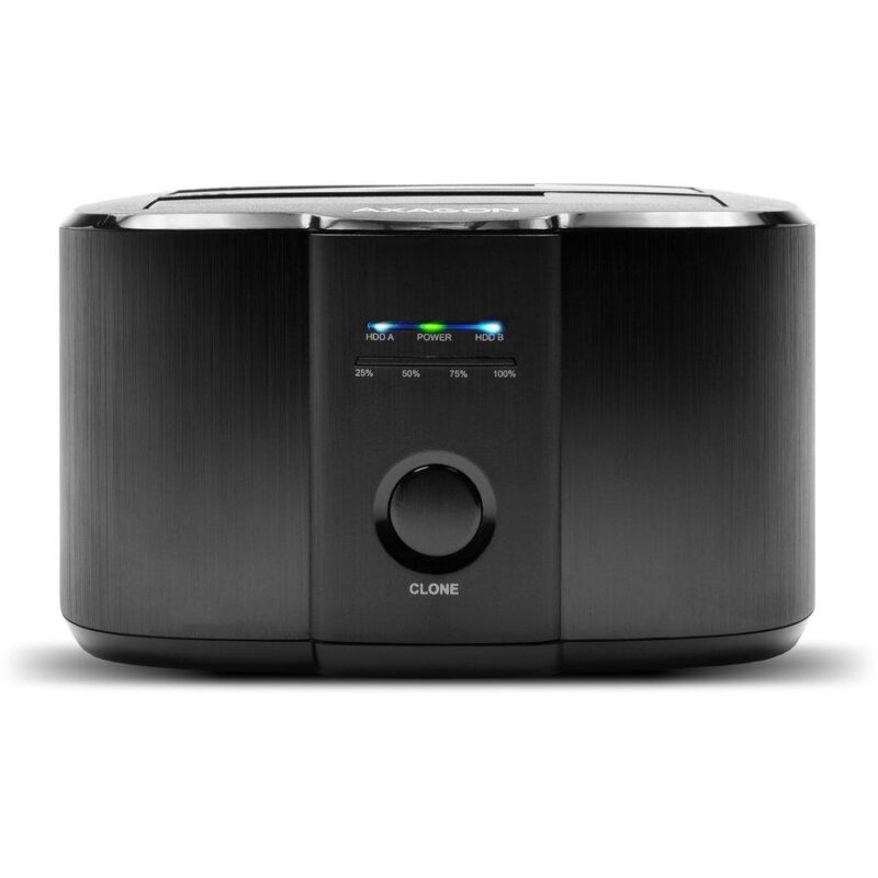 Rack Docking Station Usb30 2x Sata 6g Cu Functie Clone Dual Hdd Axagon Adsa St