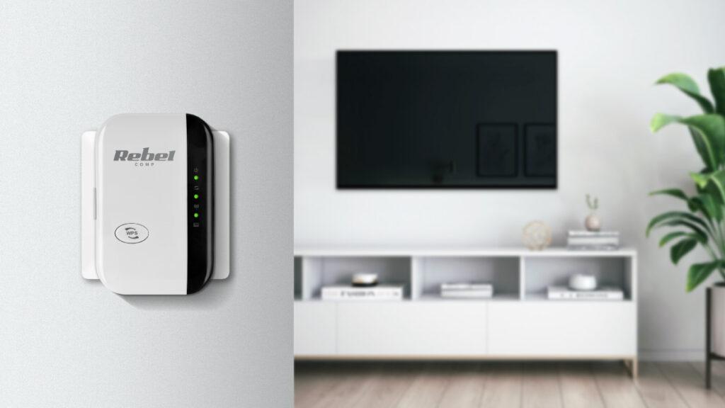 Range Extender Repeater 300mbps Amplificator Wi Fi Rebel