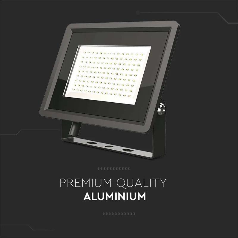 Reflector Led Smd Cip Samsung 100w 8700lm 4000k Ip65 Negru V Tac