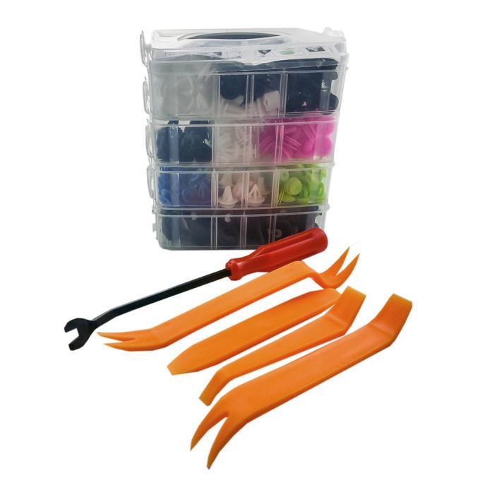 Set 470 Buc Cleme Din Plastic 5 Unelte Carguard Sca003
