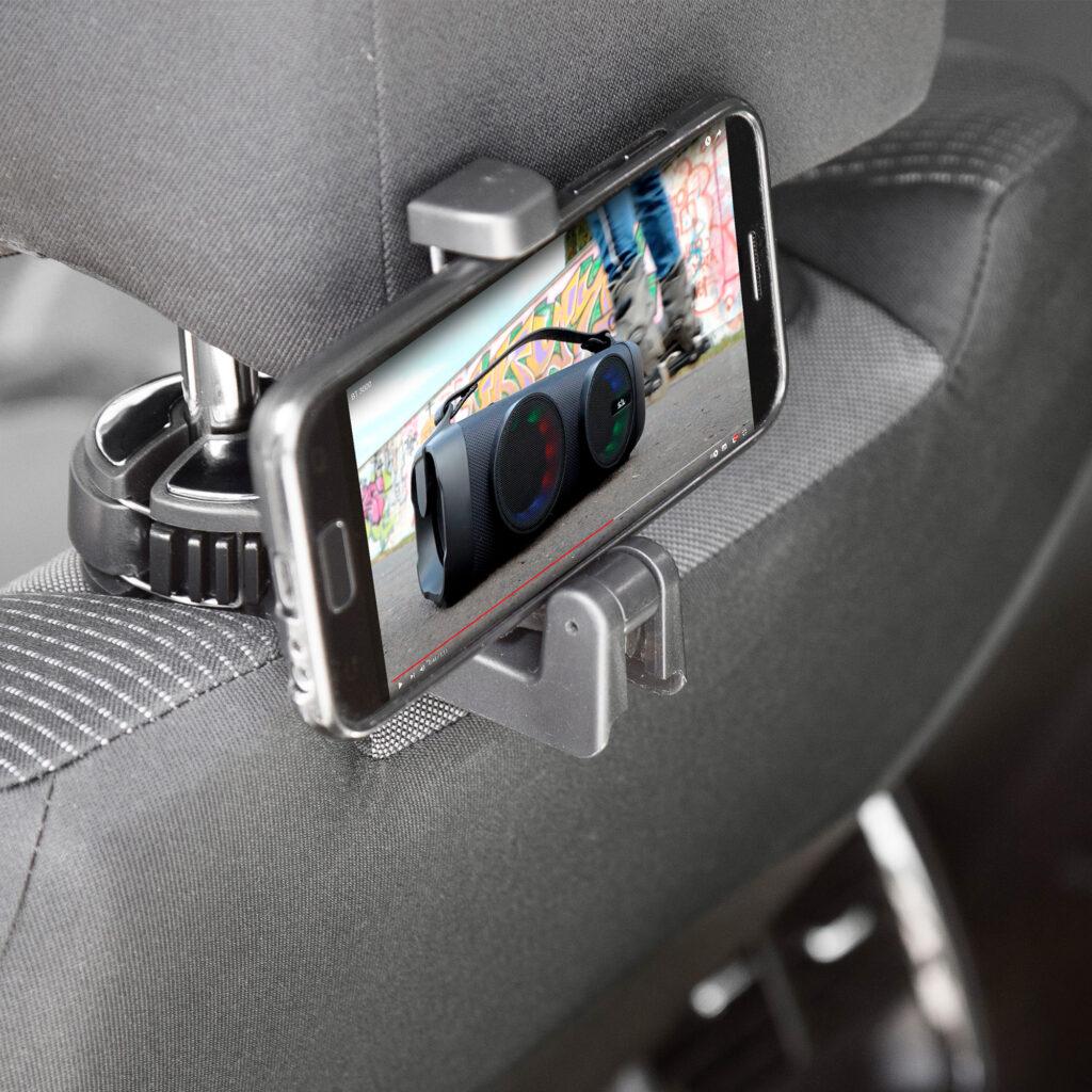 Suport Auto 2in1 Pentru Telefon Mobil Si Carlig Pentru Bagaje Home