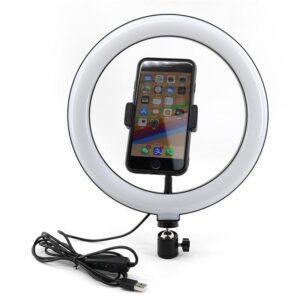 Suport Telefon Cu Lumina Led 12 Inch Circular