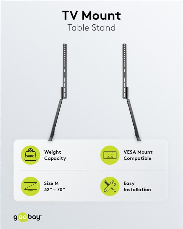 Suport Tv De Masa 32 70inch 81 178cm Goobay