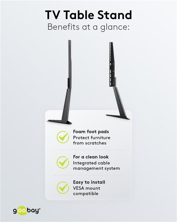 Suport Tv De Masa 32 70inch 81 178cm Goobay