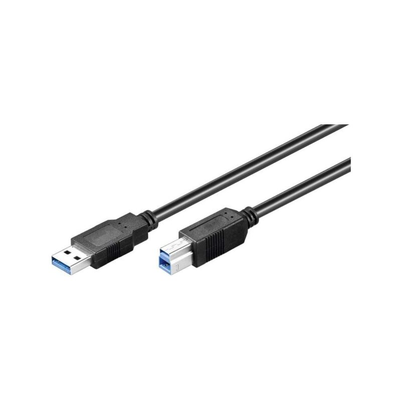 Cablu Imprimanta Superspeed Gbit:s Usb3.0 A Tata Usb B Tata 1m Goobay 95719 Usb 3.0