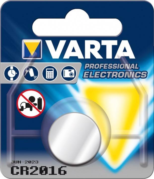 Baterie varta cr2016 lithium 3v