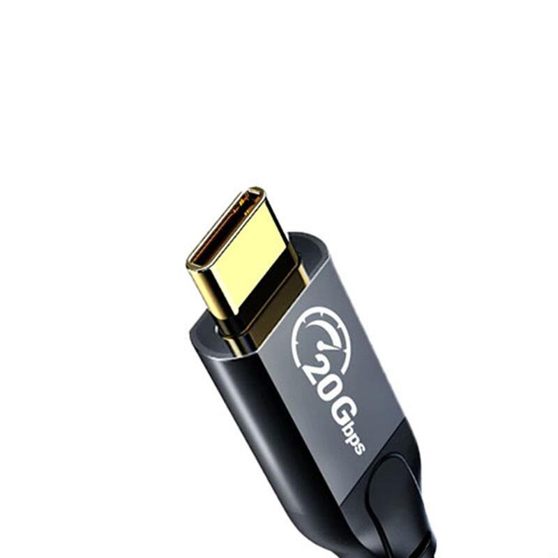 Cablu 100w usb type c usb type c 2m 20gbps 4k60h negru orico cm32 20 bk
