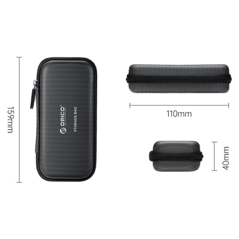 Geanta transport 159x110x40mm neagra orico pwfm2 bk