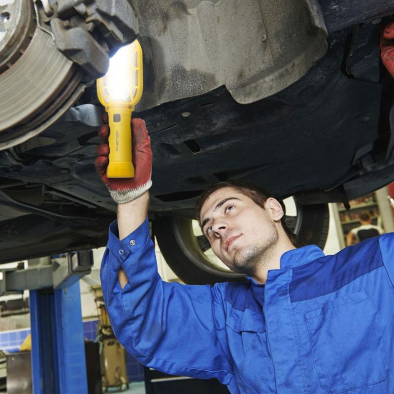 Lampa de lucru cob led cu acumulator 18650 model retro 74x61x226mm phenom 18627