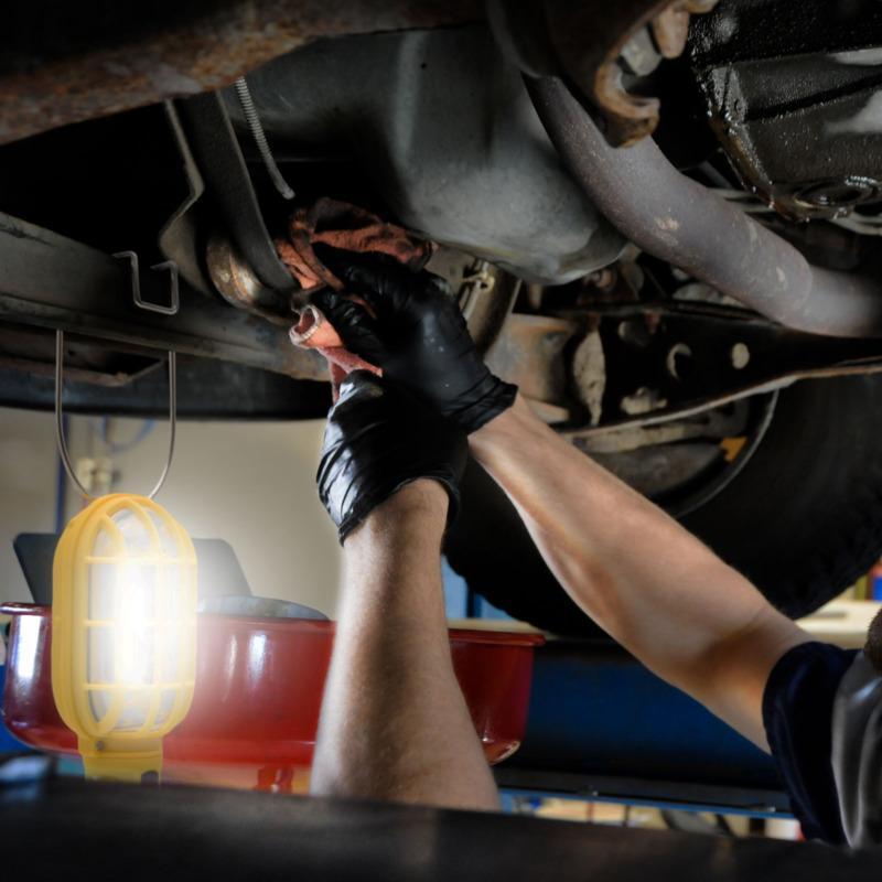 Lampa de lucru cob led cu acumulator 18650 model retro 74x61x226mm phenom 18627