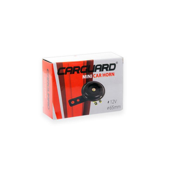 Mini Clacson Auto 12v 65mm Bobina Din Aluminiu Carguard