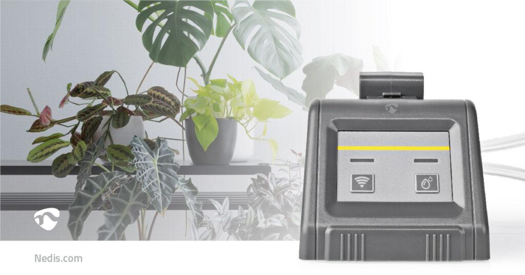 Pompa de apa smart wi fi ipx3 03bar alimentatare 4x aa usb nedis wifiwp10gy