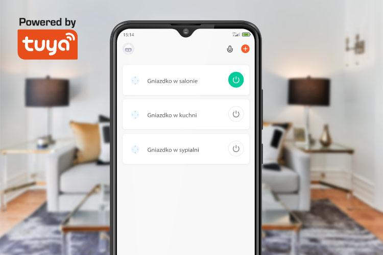 Priza Smart Wifi Connect P3 Tuya Krugermatz Timer Masurare Consum De Energie