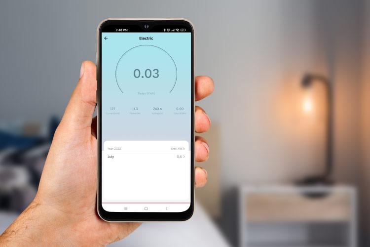 Priza Smart Wifi Connect P3 Tuya Krugermatz Timer Masurare Consum De Energie