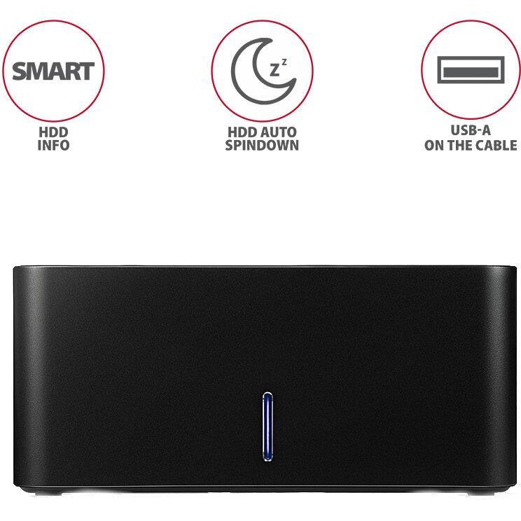 Rack docking station 25 35 axagon adsa sn usb30 1x sata 6gb hdd