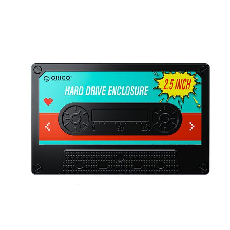 Rack ssd hdd usb30 25 sata max 5gbps orico 2580u3 v1 bk negru