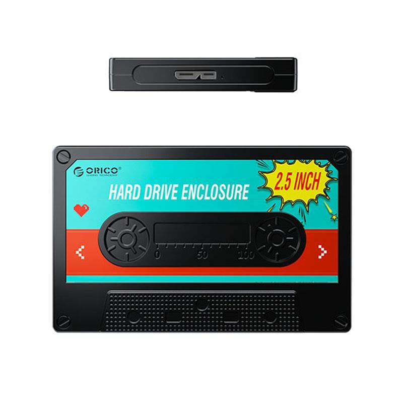 Rack ssd hdd usb30 25 sata max 5gbps orico 2580u3 v1 bk negru