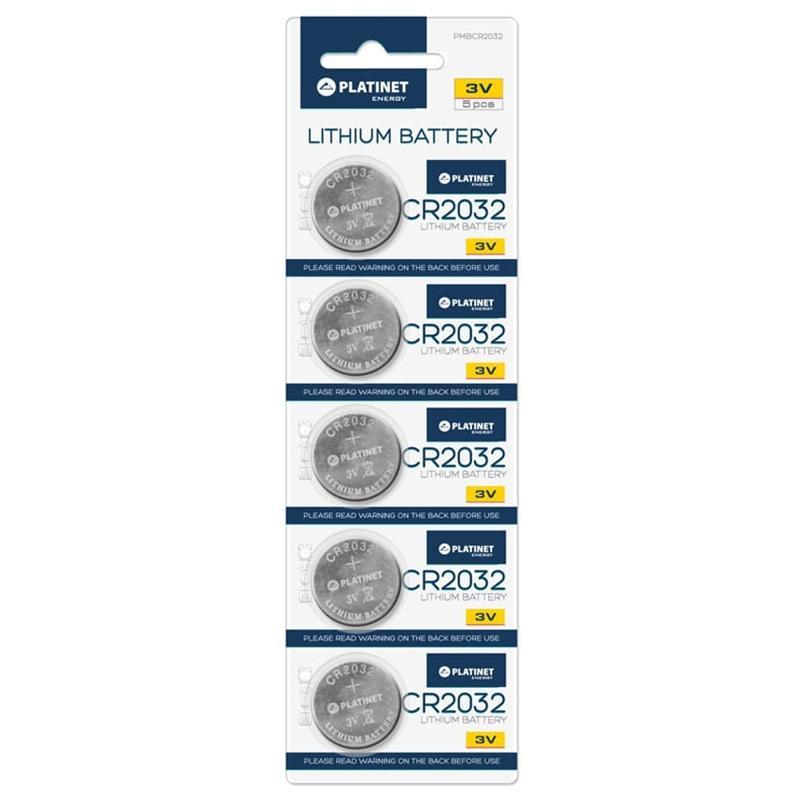 Set baterii cr2032 3v platinet 5buc blister pmbcr2032