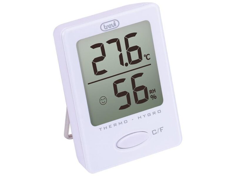 Termometru si higrometru digital te 3004 alb trevi