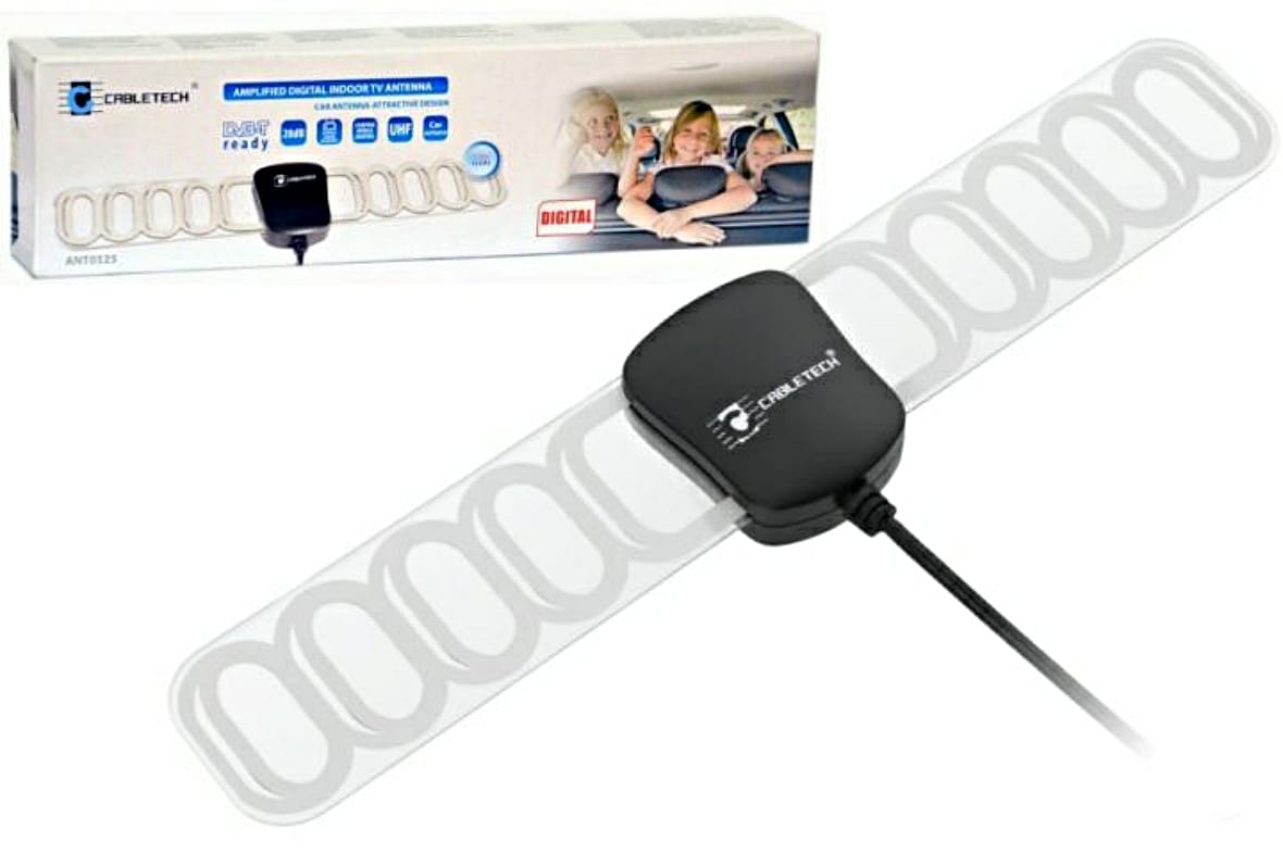 Antena Hdtv Dvb T Isdb T Dmb T : H Atsc Cu Amplificator Auto.montare Pe Parbriz