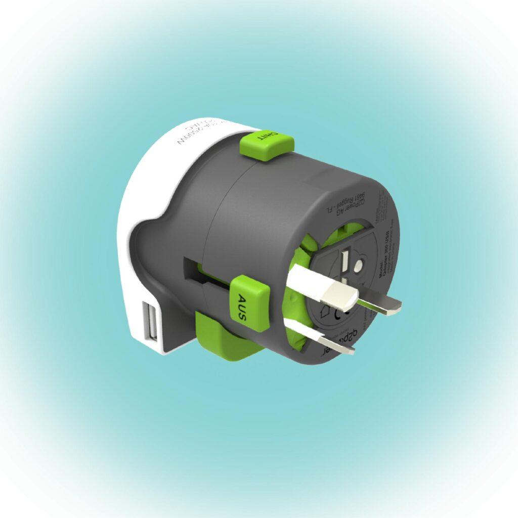 Adaptor Calatorii Qdapter 360 Usb Australia China It Uk Ch Brazil Usa Euro 2100130