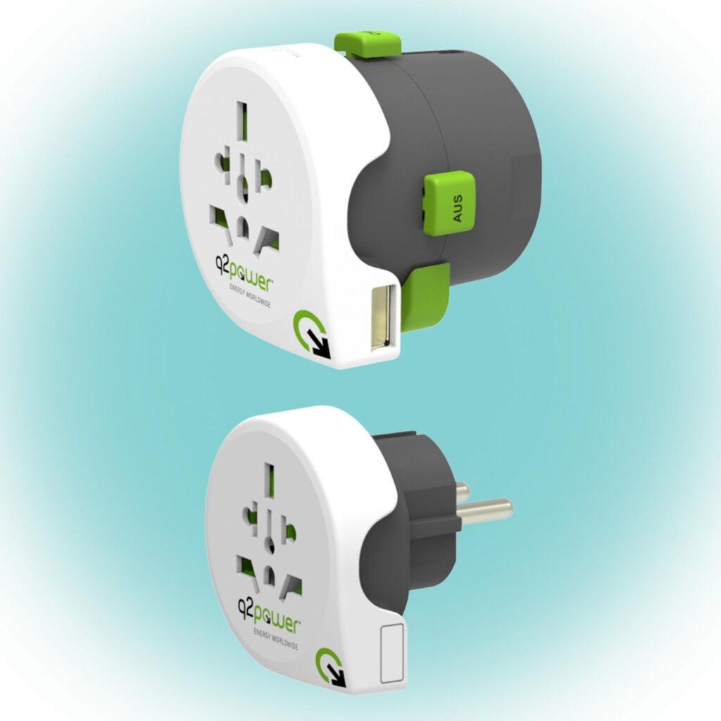 Adaptor Calatorii Qdapter 360 Usb Australia China It Uk Ch Brazil Usa Euro 2100130