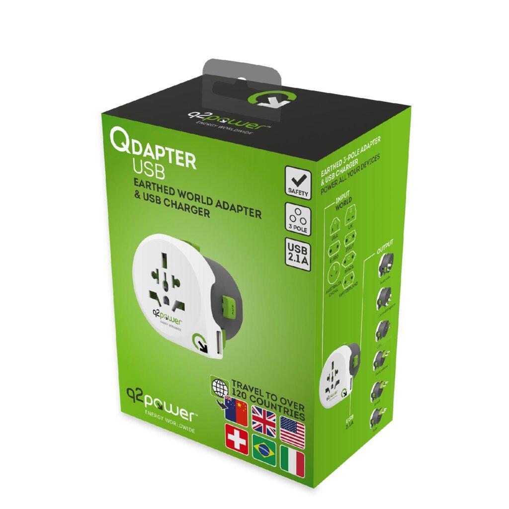 Adaptor Calatorii Qdapter Usb Australia China It Uk Ch Brazil Usa Euro 2100110