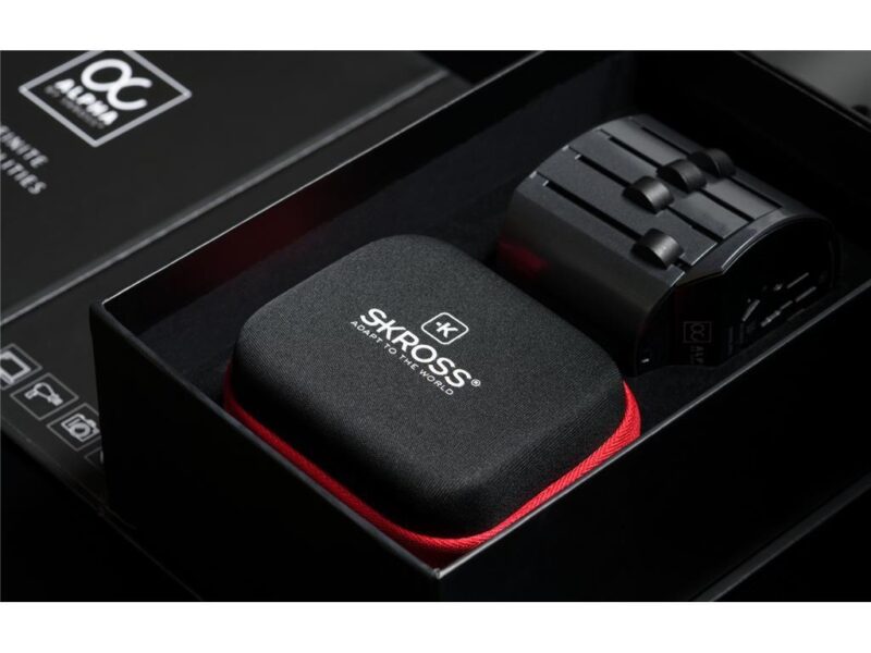 Adaptor Priza Universal Skross Alpha 11041 Australia China Marea Britanie Sua Japonia Elvetia Italia Brazilia