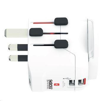 Adaptor priza universal skross pro light usb world 1302470