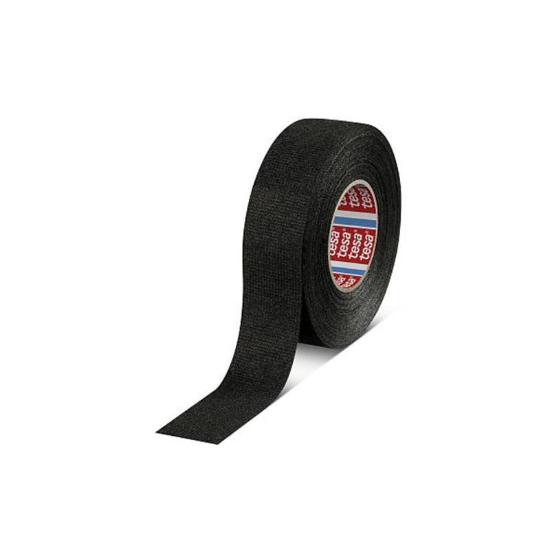 Banda adeziva matisare textila 25mm x 25m Tesa