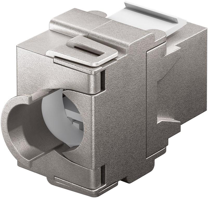 Keystone modul rj45 cat6a stp 22 26awg pentru cablu 5 9 mm goobay 95900